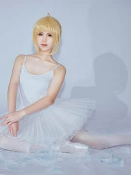 《Fate Stay Night》芭蕾saber C O S P L A Y