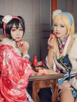 《Lovelive!》妮可X绘里正月和服觉醒 C O S P L A Y