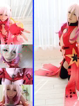 美少女コスプレイヤーが勃起したムスコとタマをねっとりと優しく舐めバキュームフェラでドッ