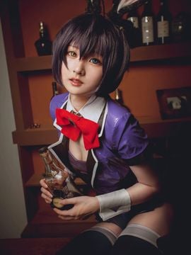 《中二病也要谈恋爱!恋》小鸟游六花兔子女郎 C O S P L A Y