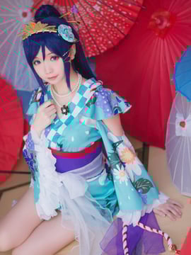 《love live sunshine》松浦果南浴衣 C O S P L A Y