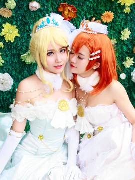 《Lovelive!》绘里&果果花嫁ver C O S P L A Y