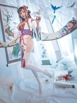 《阴阳师手游》花鸟卷小姐姐 C O S P L A Y
