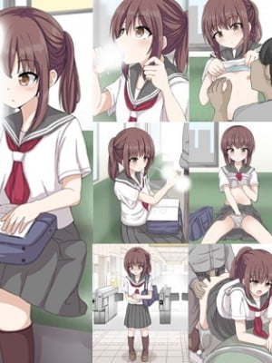 [神官冰点汉化] (同人CG集) [melonlime] 電車の真面目っ子催眠して好き放題エロいことさせた