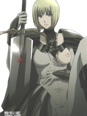 (C73) [秘密結社M (北原亜希)] 慟哭の檻 (クレイモア) [氵无修重嵌] [無修正] [DL版]