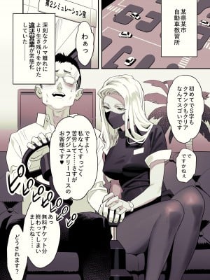 [ゆきよし真水] 自動車教習所で満タンプラン