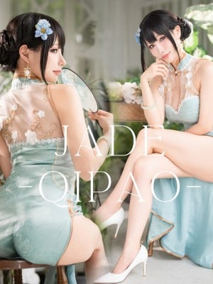 HaneAme 雨波 - Original Jade Qipao