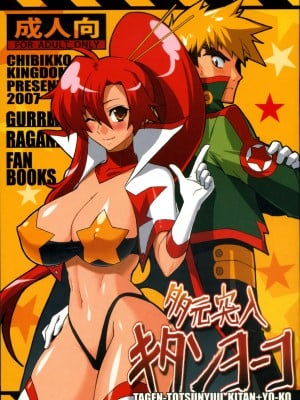 (Brand New Leaf 20) [CHIBIKKO KINGDOM (けこちゃ)] 多元突入キタンヨーコ (天元突破グレンラガン)