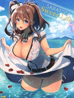 (C92) [CHIBIKKO KINGDOM (けこちゃ)] SARATOGA Sweet Life (艦隊これくしょん -艦これ-)