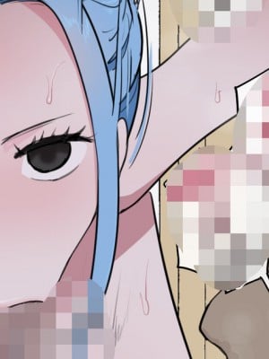 [giga] ビビ×天竜人 奴隷堕ち 玉舐めフ〇ラ (ワンピース)