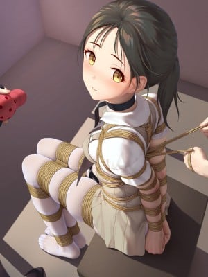[ひみつ] [Fanbox／Patreon] 小織の縄地獄脱出 (2021.08-2022.07) [中国語]