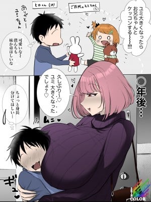 [オネソタ州] 妹みたいだった女の子が… [カラー化]