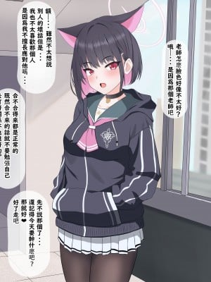 [える] 黒人先生にいつの間にか寝取られていたカズサ (ブルーアーカイブ) [角都九阳个人汉化]
