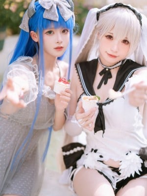 贤儿sherry & 腥味猫罐 - フォーミダブル & 伊吹 (アズールレーン)