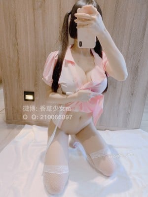 香草少女m(九尾狐狸m) - 网袜护士