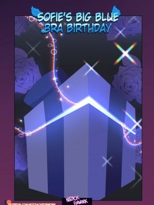 [K记翻译] [NotZackForWork] Sofie's Big Blue Bra Birthday | 生日胸罩