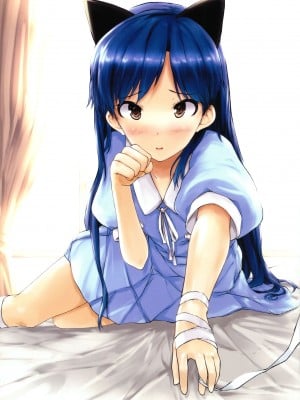 (蒼い歌姫-BLUE DIVA-) [アステリズム (＊)] ちひゃにゃんぺろぺろ 2 (アイドルマスター) [中国翻訳]