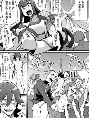 [雨の町] キルラキル 蛇崩×猿投山 ~短小の下剋上~