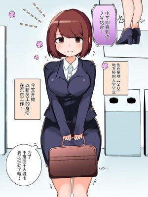 [アマイ少女工房 (雨居めいでん)] セクハラOK!女性専用チカン車両～新米OLちゃんレズ堕ち行き～ [中国翻訳]