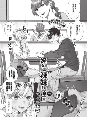 [茶野みな] 姪がギャルになったワケ 番外編  (COMIC BAVEL 2024年1月号) [中国翻訳][無修正][DL版]