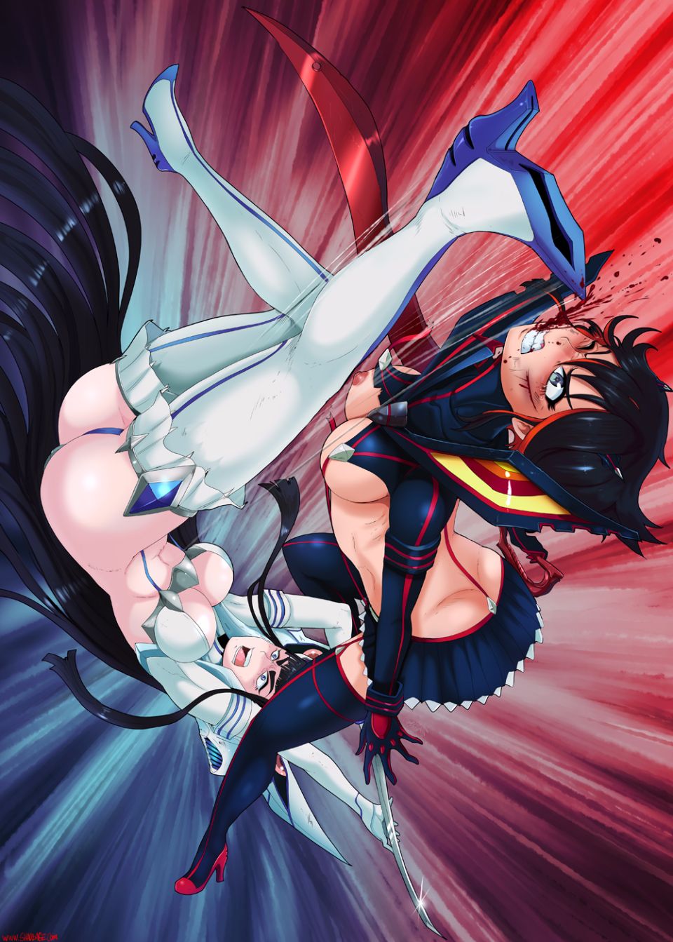 2013-11-09-ryuko-vs-satsuki