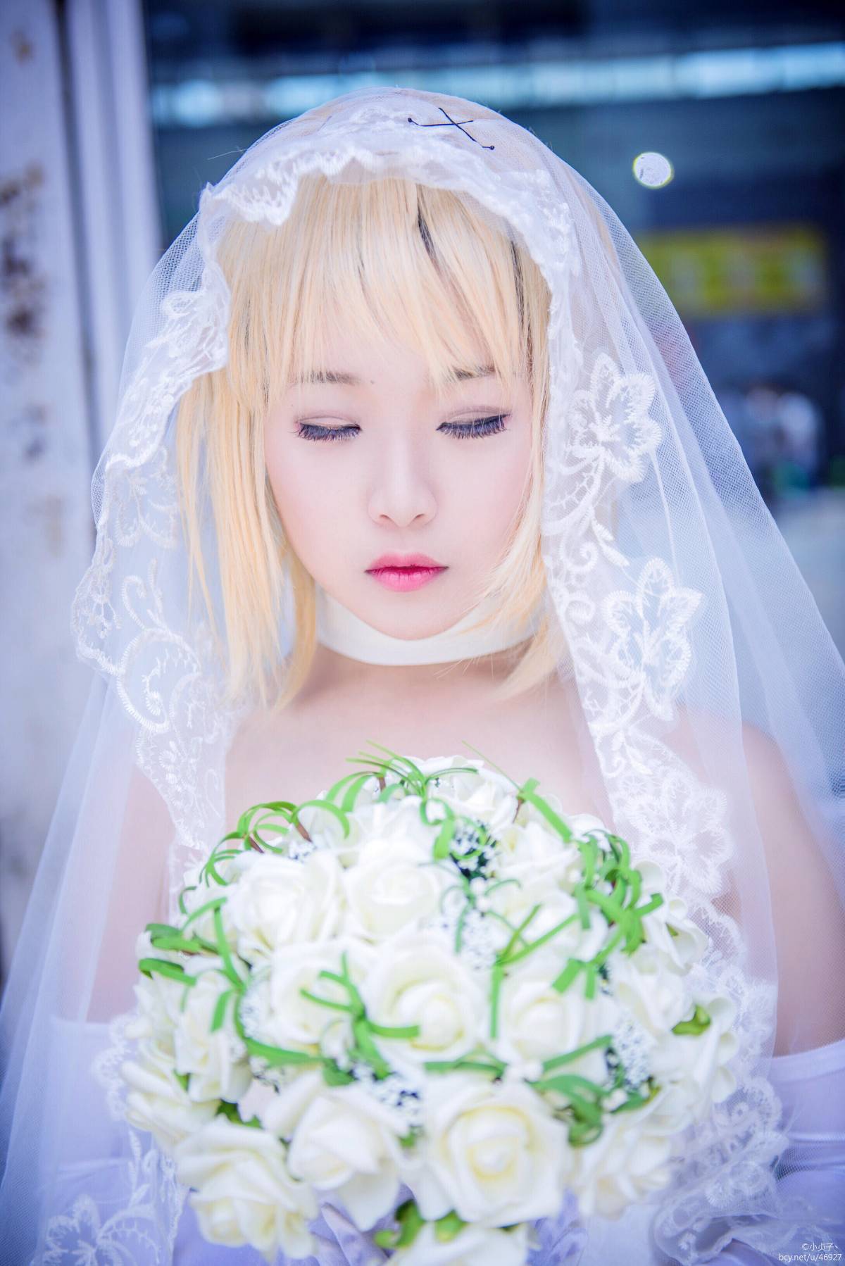 #曲漫场照 saber十周年婚纱# (6)