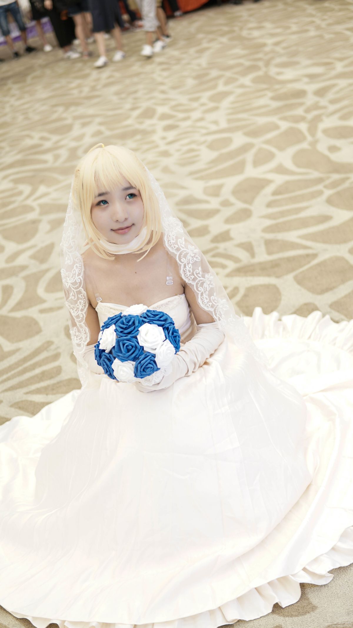 【西安ACC漫展 场照】婚纱saber (7)