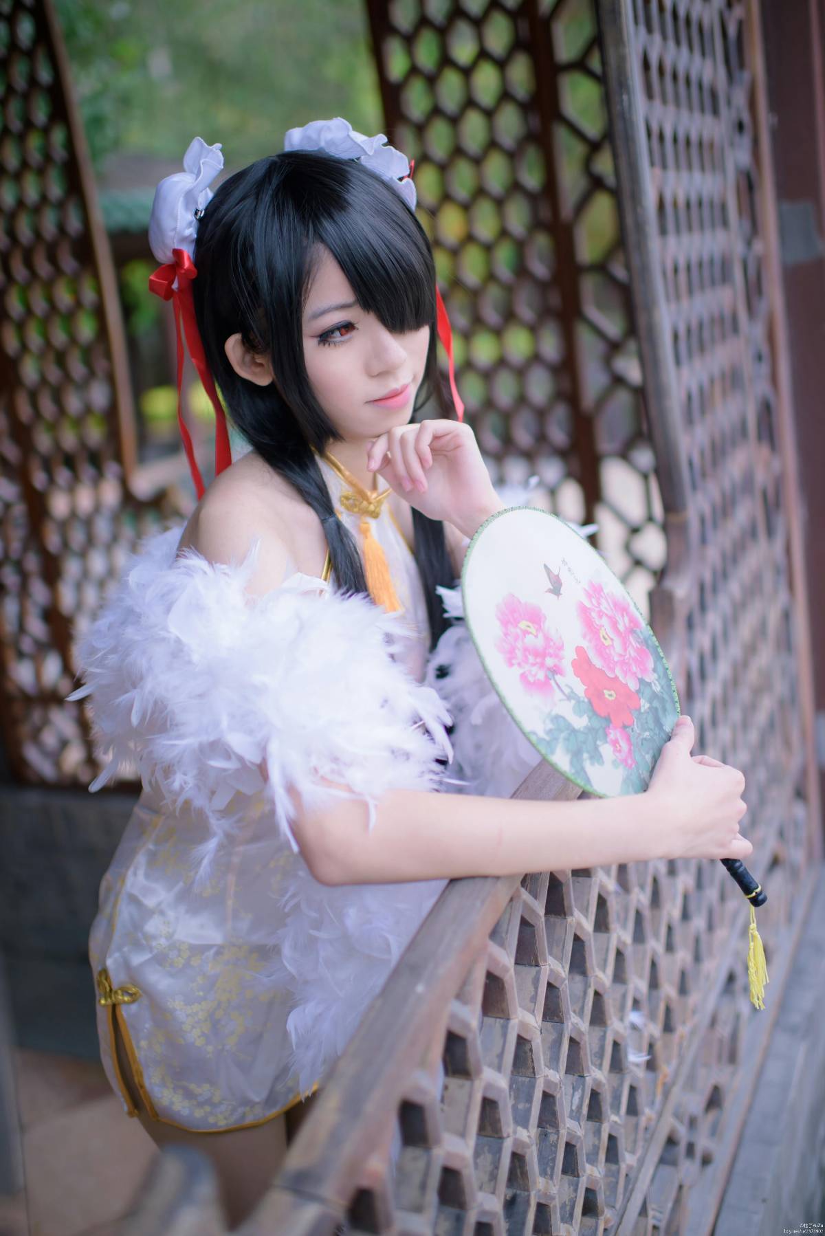 #时崎狂三#白旗袍 (8)