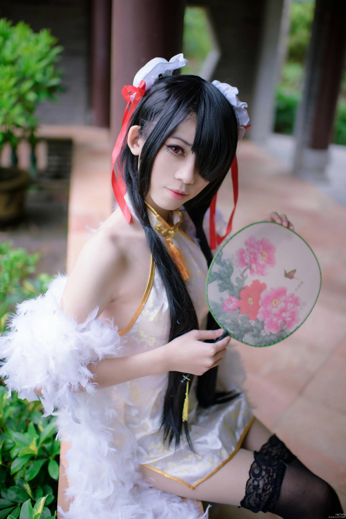 #时崎狂三#白旗袍 (9)