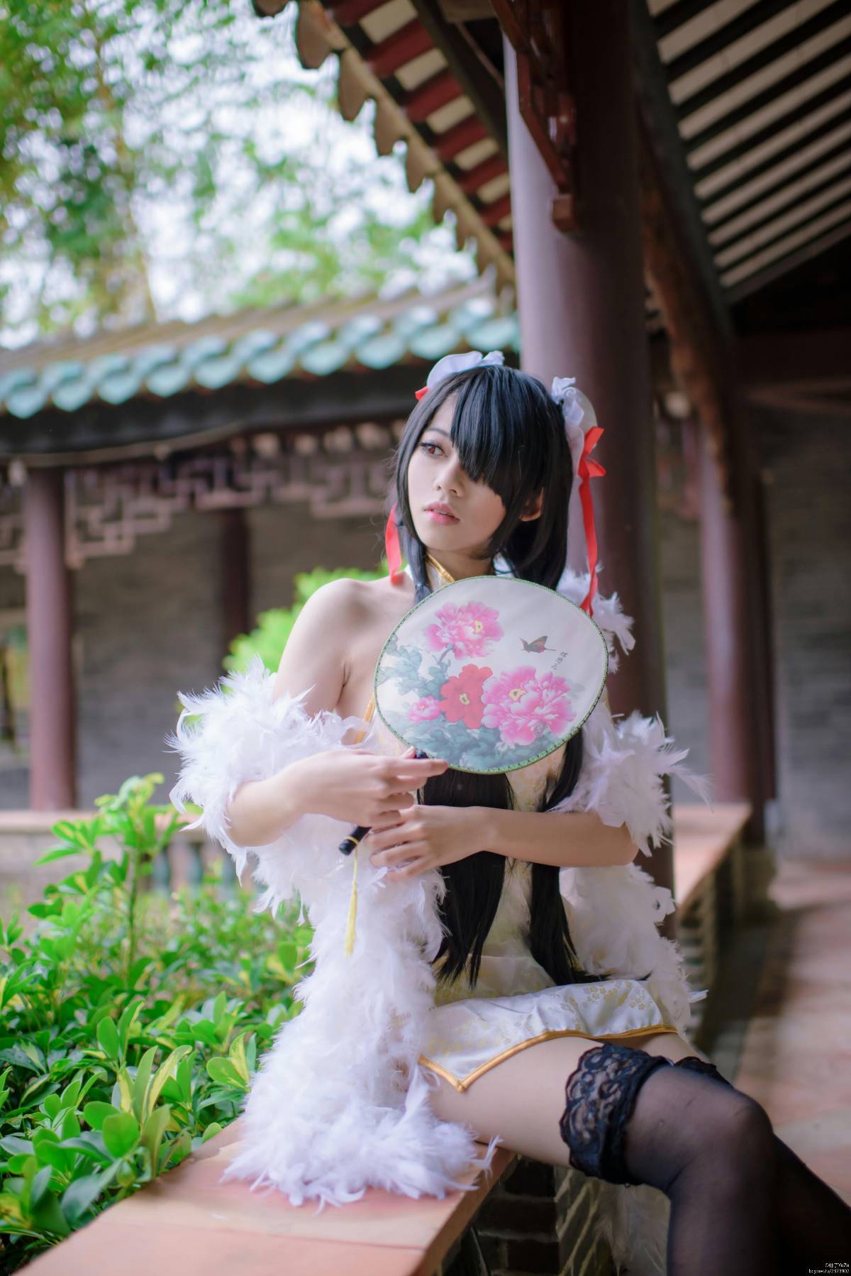 #时崎狂三#白旗袍 (10)
