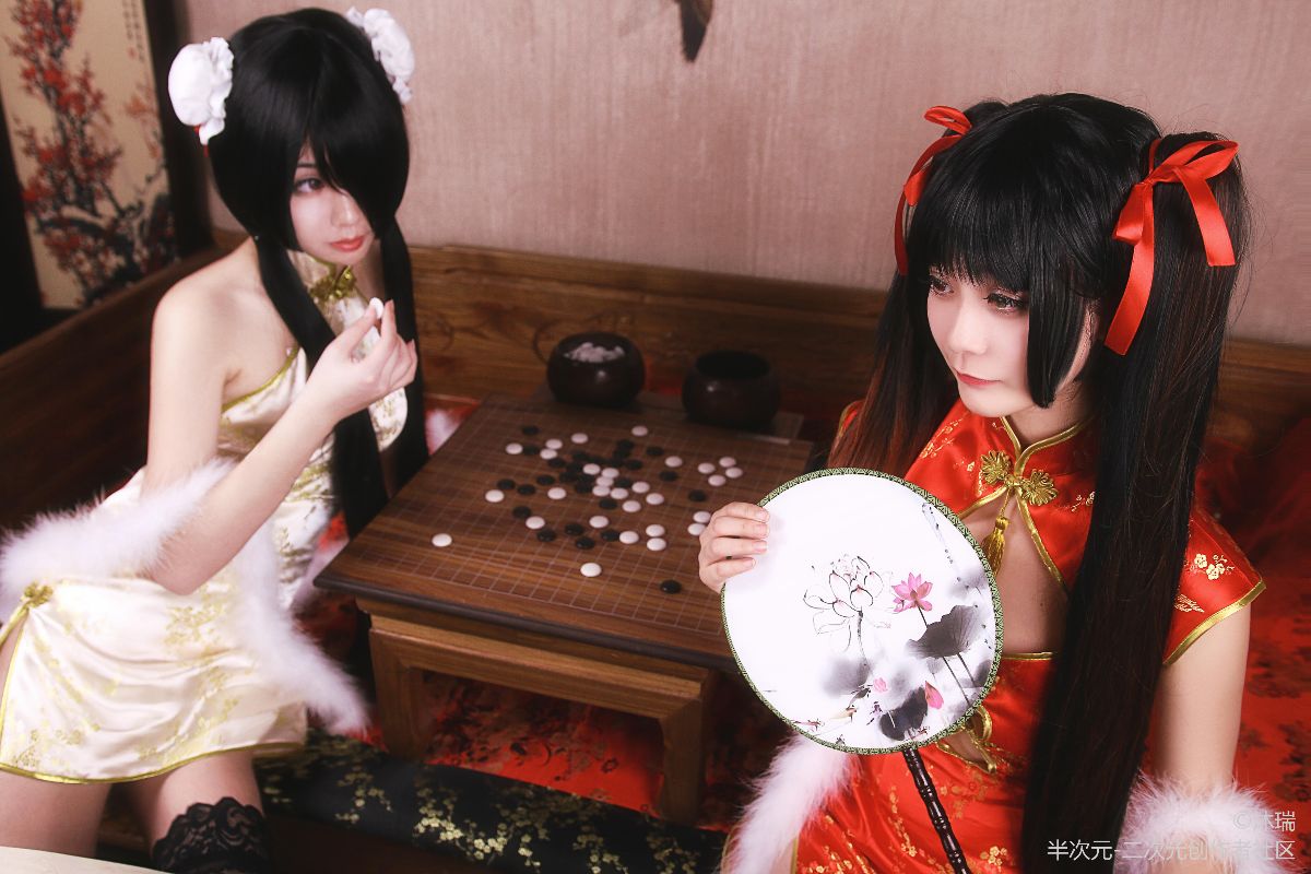 #cos正片# デート·ア·ライブ ✿时崎狂三✿ 旗袍~ (4)