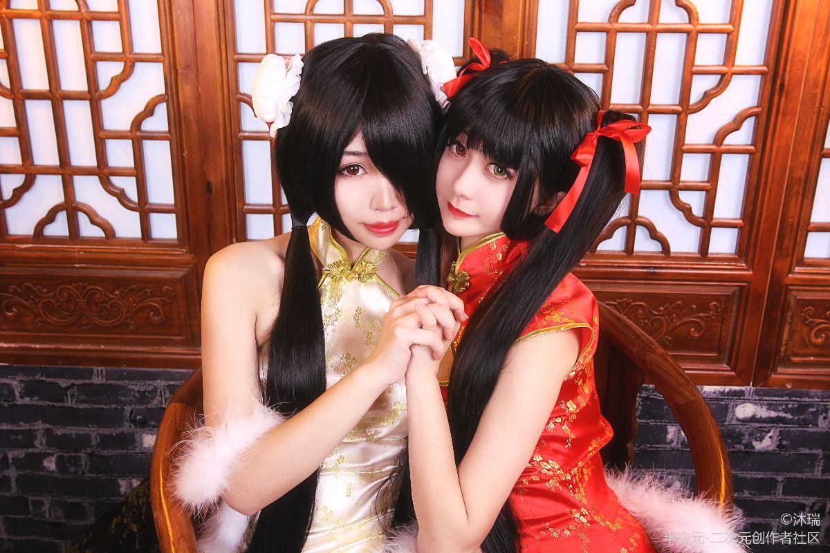#cos正片# デート·ア·ライブ ✿时崎狂三✿ 旗袍~ (10)