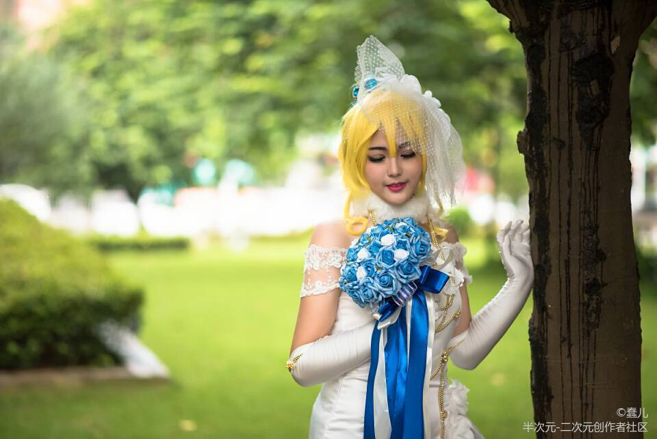 【cos正片】绚濑绘里花嫁 (9)