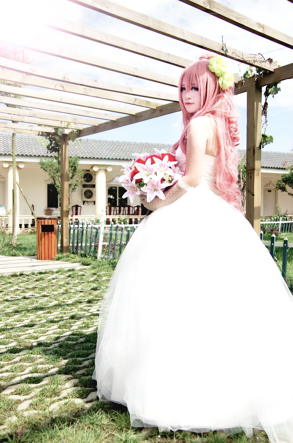 巡音流歌魔王花嫁婚纱 C O S (2)