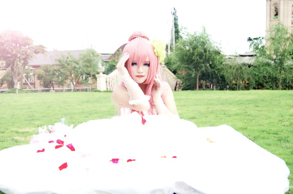 巡音流歌魔王花嫁婚纱 C O S (3)