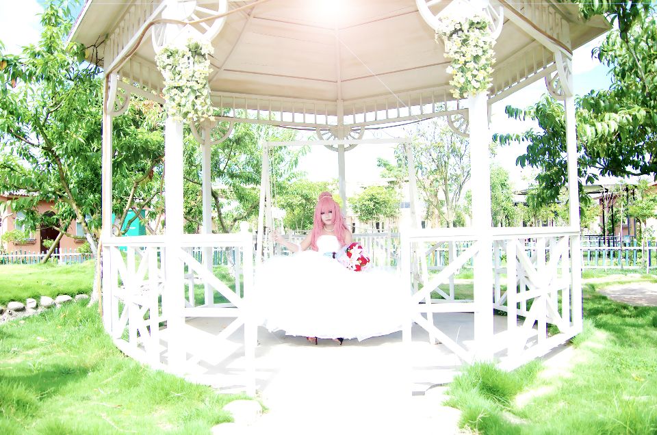 巡音流歌魔王花嫁婚纱 C O S (5)