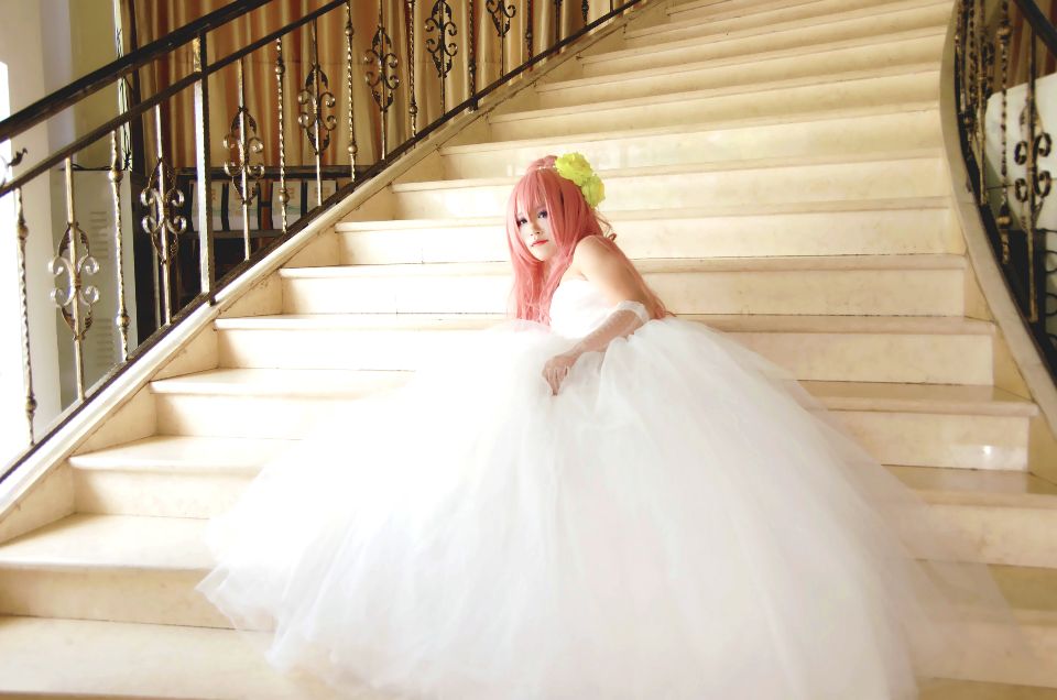 巡音流歌魔王花嫁婚纱 C O S (7)