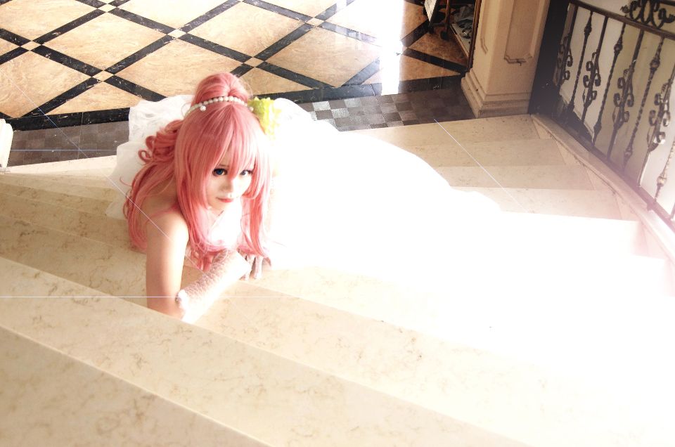巡音流歌魔王花嫁婚纱 C O S (8)