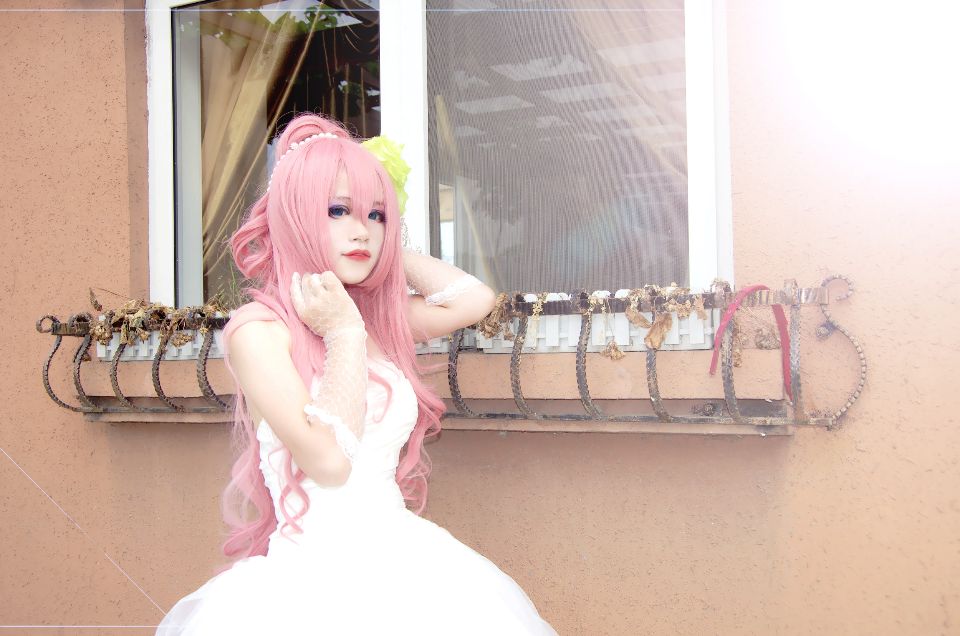 巡音流歌魔王花嫁婚纱 C O S (10)