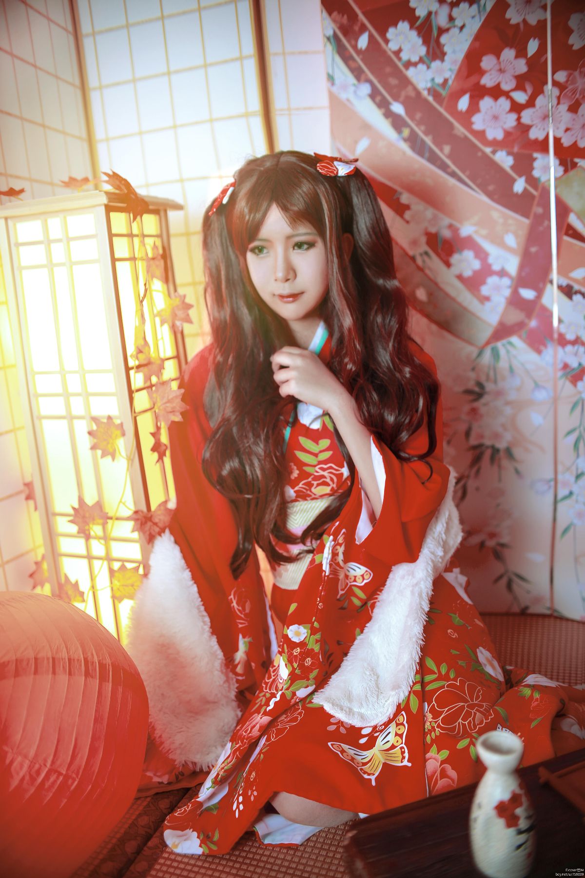 #fate#远坂凛cos (1)
