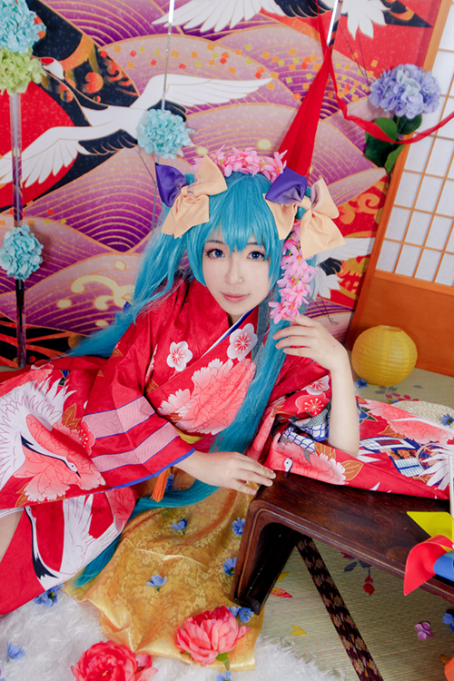 《VOCALOID家族》初音未来和风登场 (8)