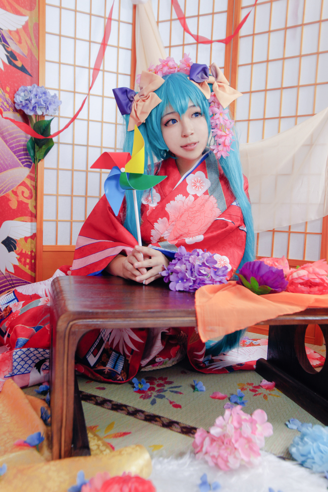《VOCALOID家族》初音未来和风登场 (10)