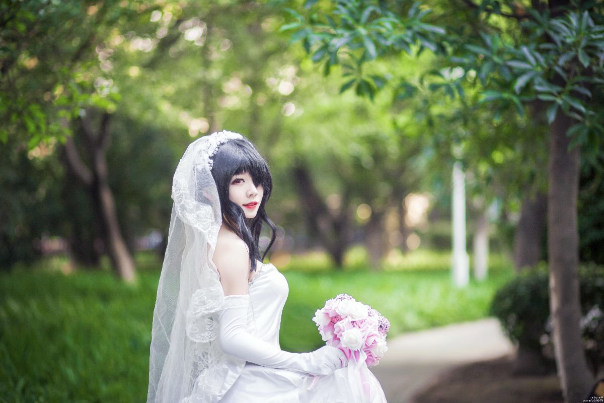 时崎狂三--婚纱 (4)