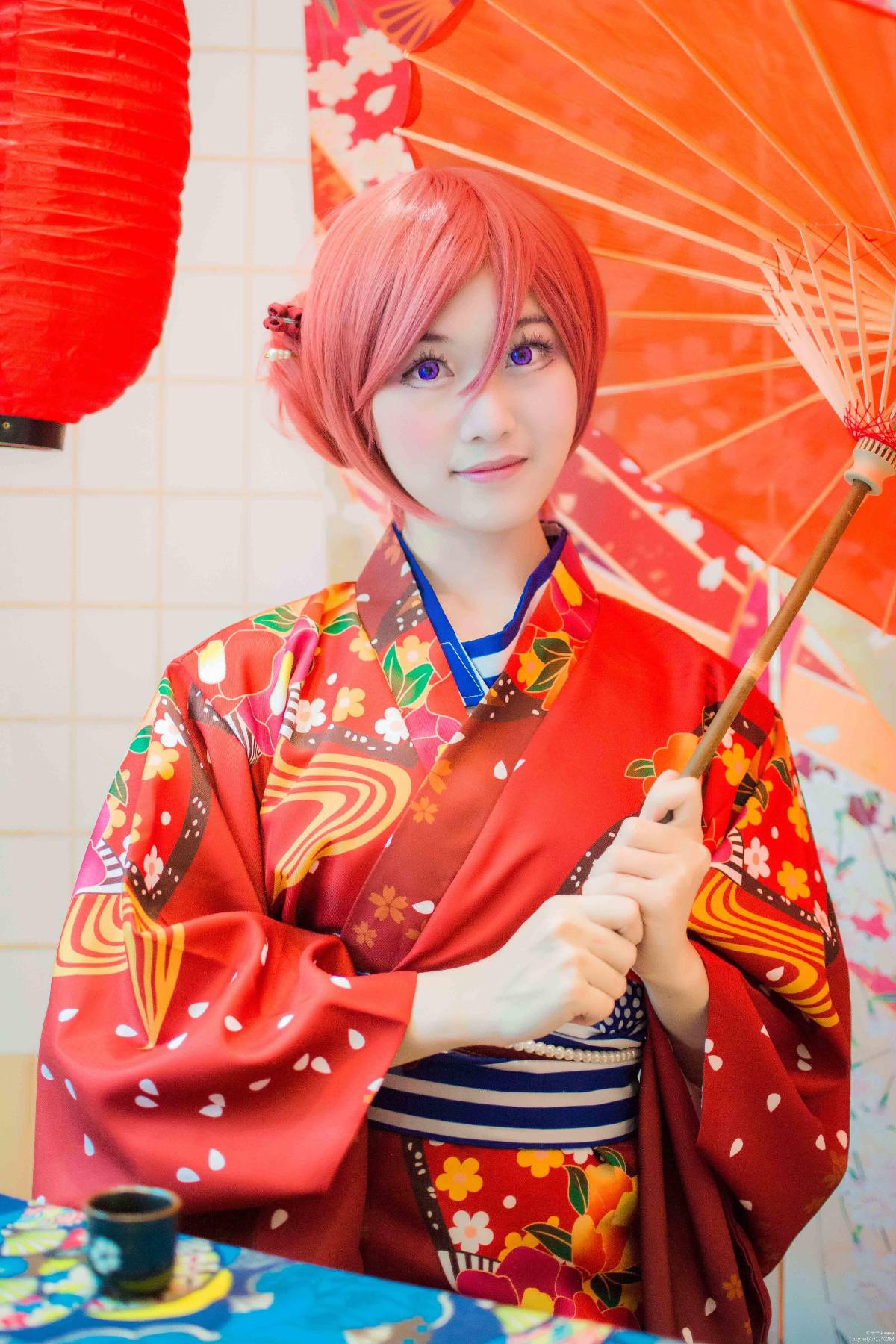 一年一度的盛装 ❤西木野真姬正月和服未觉醒 (5)