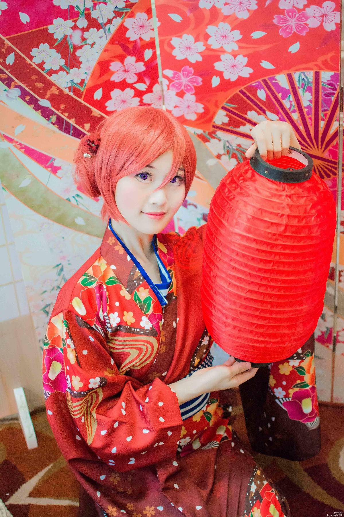 一年一度的盛装 ❤西木野真姬正月和服未觉醒 (8)