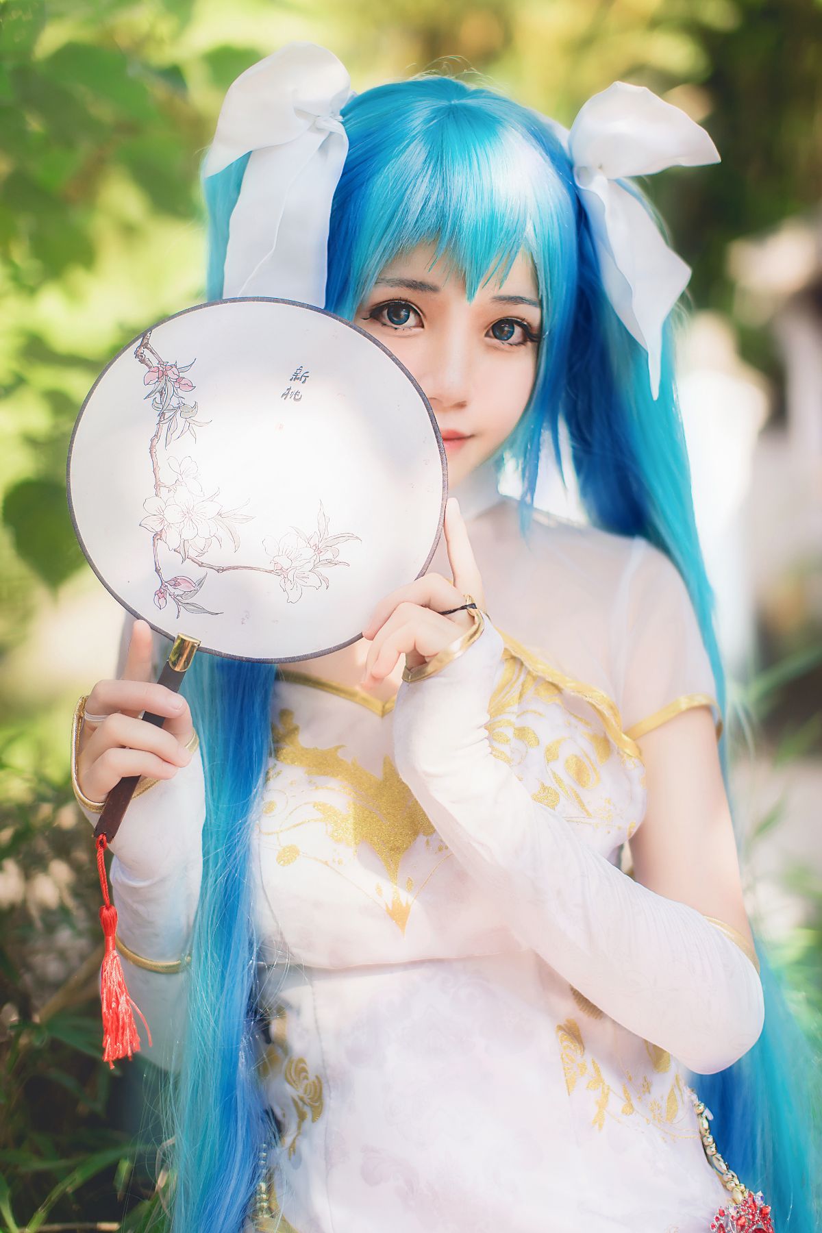 初音未来魅力旗袍登场 C O S (3)