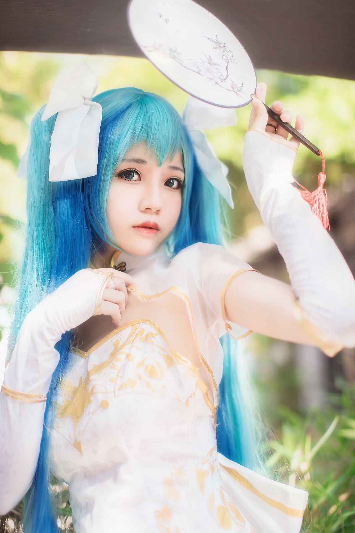 初音未来魅力旗袍登场 C O S (13)