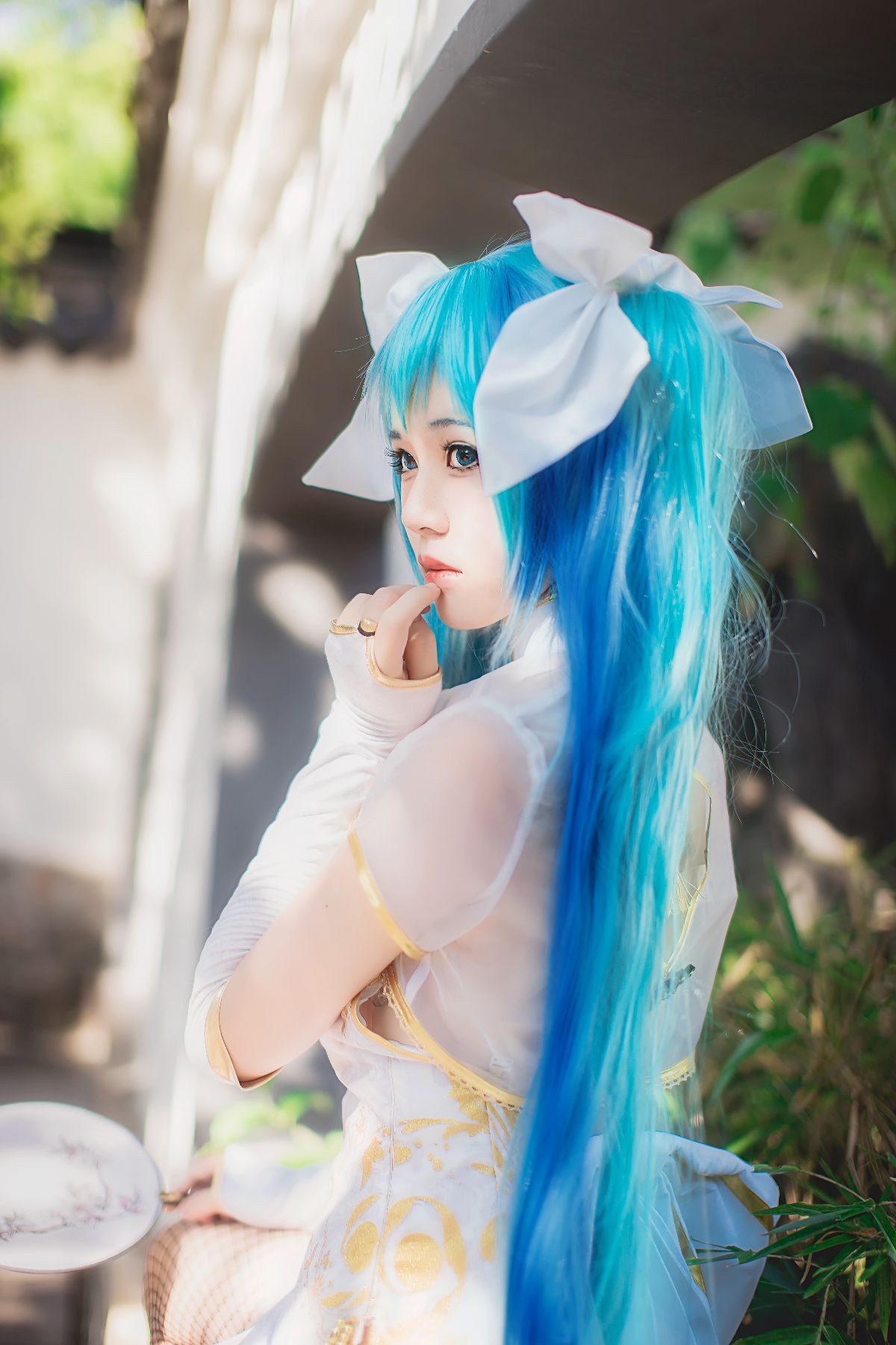 初音未来魅力旗袍登场 C O S (14)
