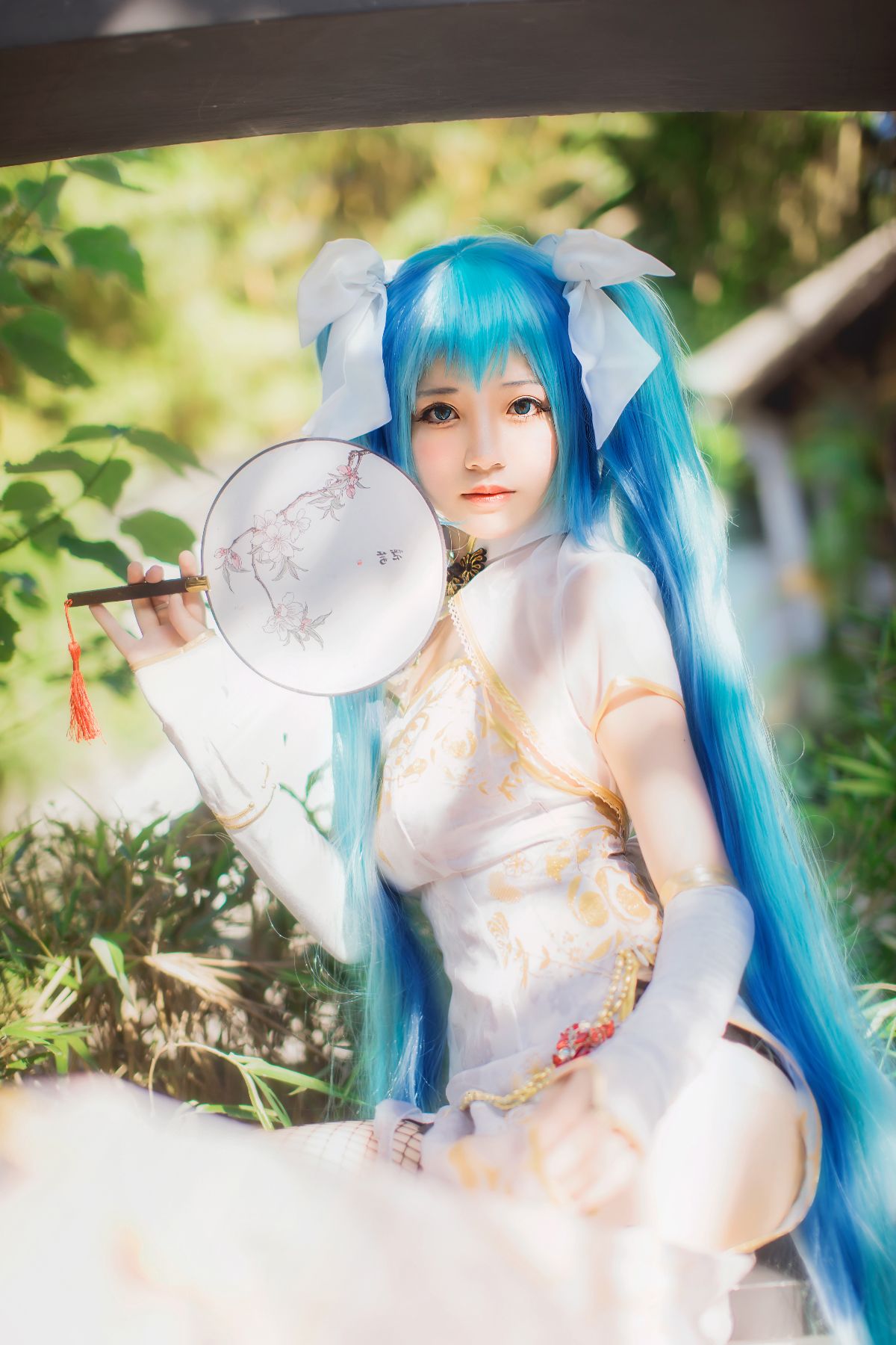 初音未来魅力旗袍登场 C O S (16)
