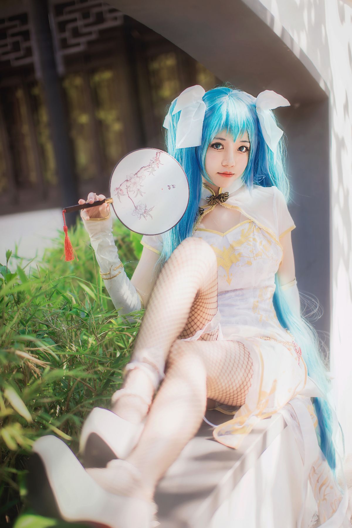 初音未来魅力旗袍登场 C O S (17)